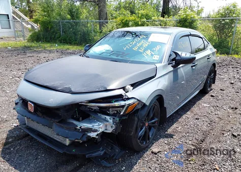 2025 Honda Civic Si Base W/High Performance Summer Tires/ from USA, damaged, VIN 2HGFE1E54SH470179